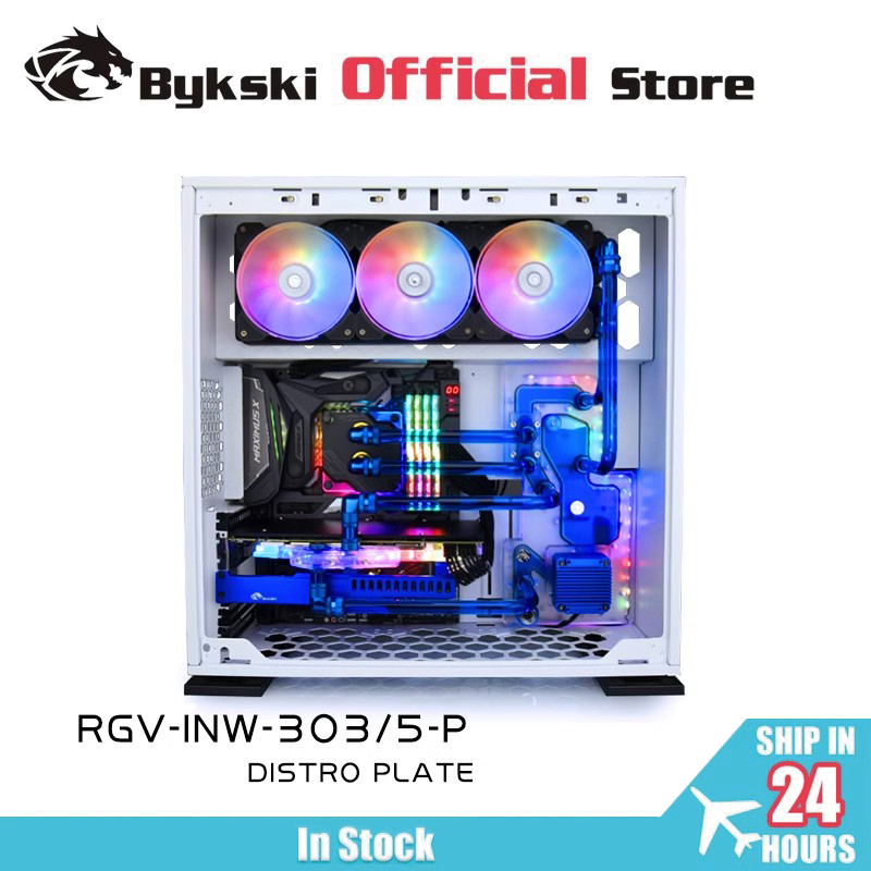 Distro Plate Ddc Pump Combo - BYKSKI อะคริลิค Water Channel Solution ใช้สําหรับ