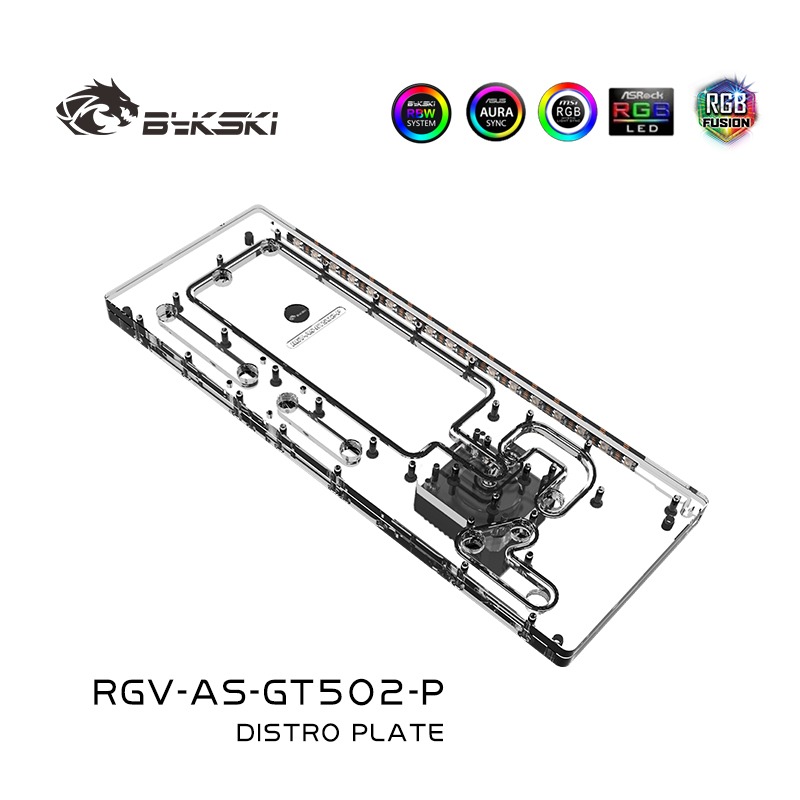 Distro Plate Ddc Pump Combo - Bykski อะคริลิค Distro แผ่น/บอร์ดอ่างเก็บน้ำสำหรับ ASUS TUF