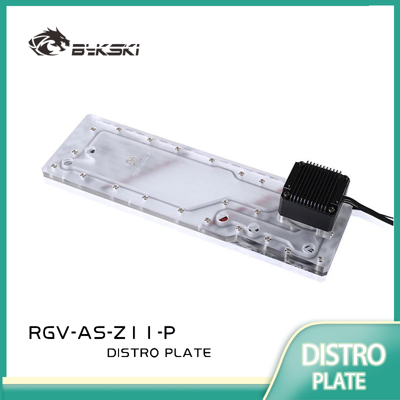 Distro Plate Ddc Pump Combo - BYKSKI RGV-AS-Z11-P ถังอะคริลิกสำหรับเคสคอมพิวเตอร์ ASUS ROG Z11/ปั๊ม