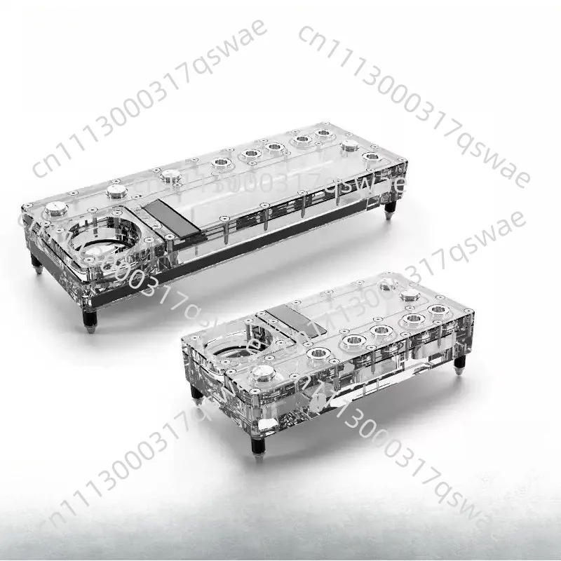 Integrated Pump Reservoir Distro Plate - แผ่นกระจายน้ำ Core Distro 240/360 ซ้าย/ขวา พร้อมปั๊ม