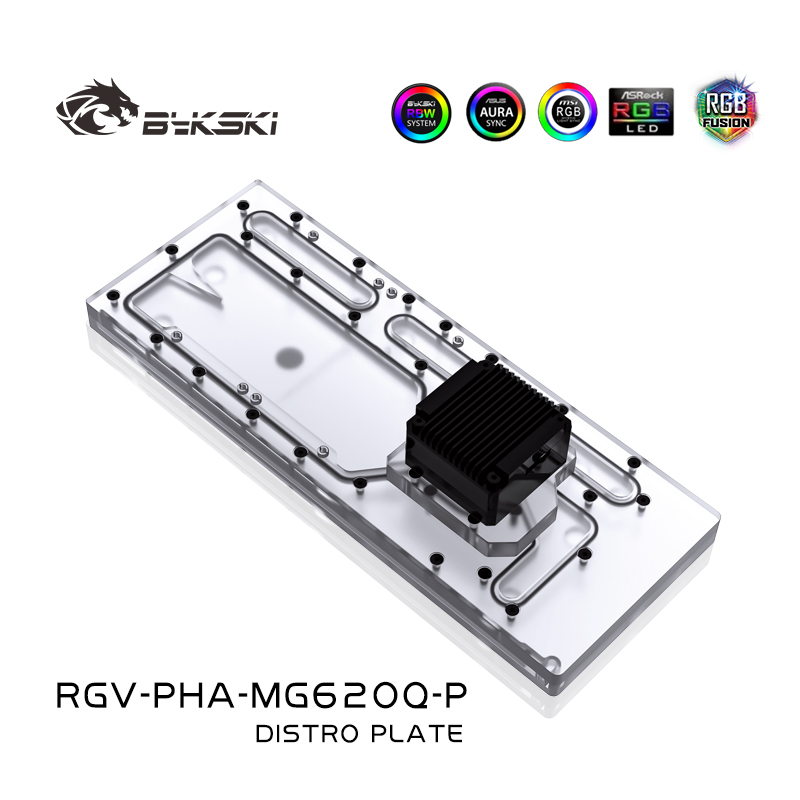 Distro Plate Ddc Pump Combo - BYKSKI อะคริลิคถังใช้สําหรับ PHANTEKS MG620Q คอมพิวเตอร์/3PIN 5V