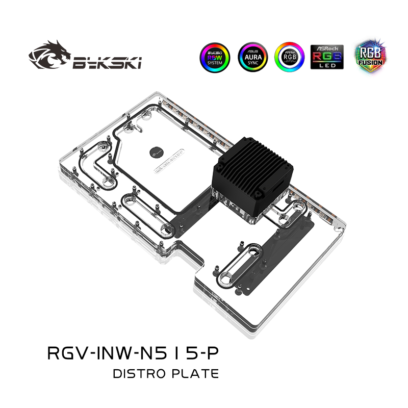 แผ่นกระจายน้ำอะคริลิค Bykski ส - Distro Plate Ddc Pump Combo บทวิจารณ์และราคา