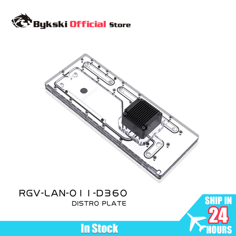 แผ่นอะคริลิค BYKSKI Distro Pla - Distro Plate Ddc Pump Combo บทวิจารณ์และราคา