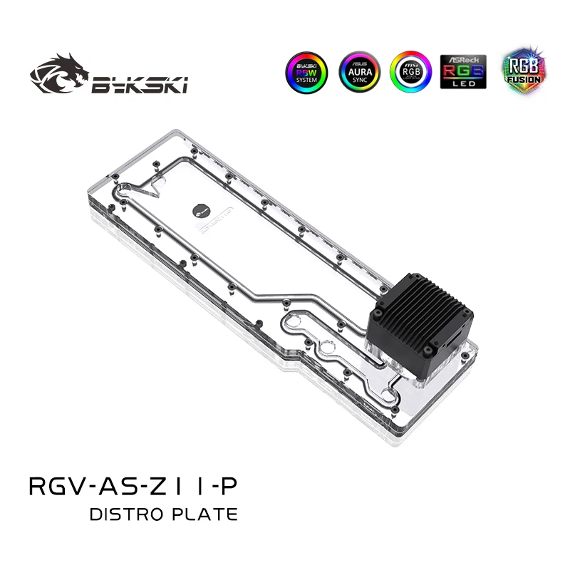BYKSKI RGV-AS-Z11-P ถังอะคริลิ - Distro Plate Ddc Pump Combo บทวิจารณ์และราคา