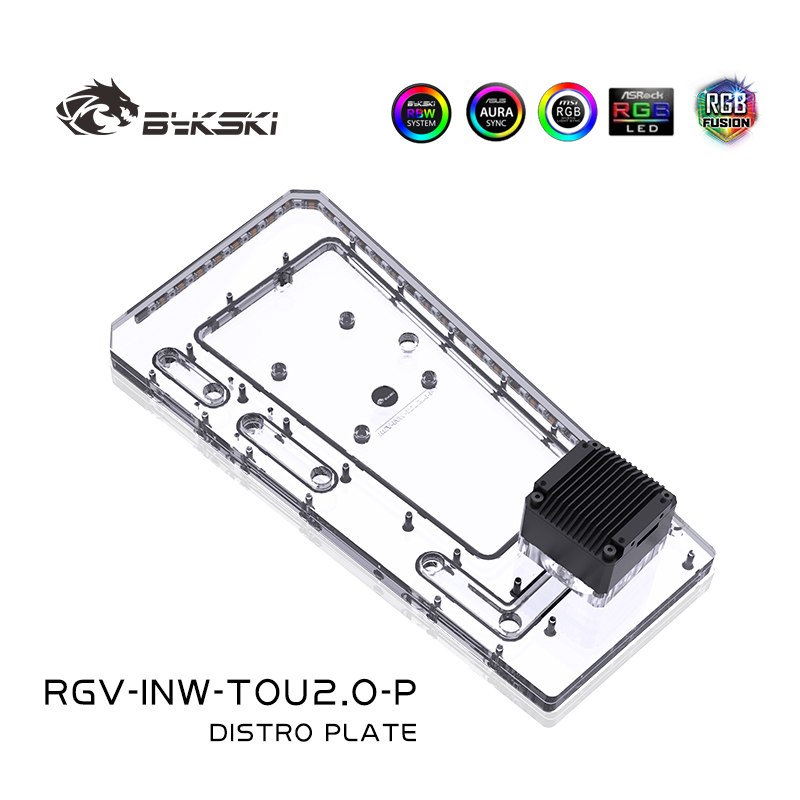 ชุดรางน้ำอะคริลิก BYKSKI RGV-I - Distro Plate Ddc Pump Combo บทวิจารณ์และราคา