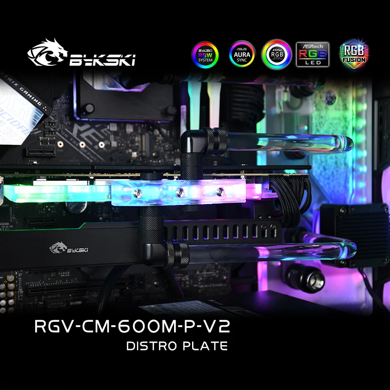 BYKSKI อะคริลิคถังใช้สําหรับ M - Distro Plate Ddc Pump Combo บทวิจารณ์และราคา