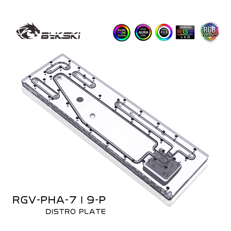 BYKSKI RGV-PHA-719-P ถังอะคริล - Distro Plate Ddc Pump Combo บทวิจารณ์และราคา