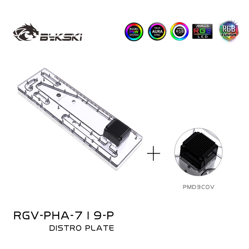 BYKSKI RGV-PHA-719-P ถังอะคริล - Distro Plate Ddc Pump Combo บทวิจารณ์และราคา