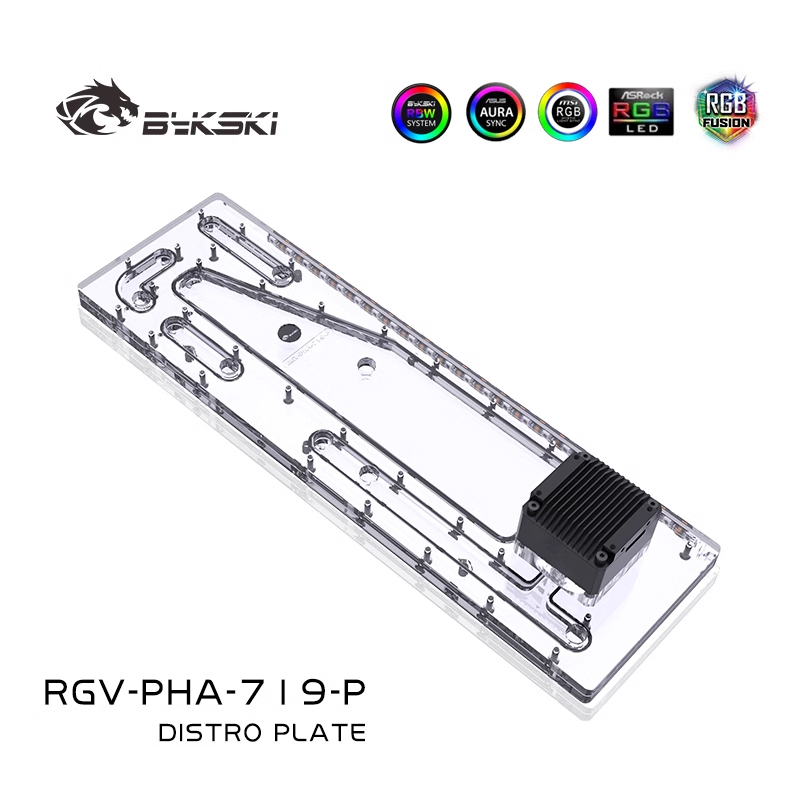 BYKSKI RGV-PHA-719-P ถังอะคริล - Distro Plate Ddc Pump Combo บทวิจารณ์และราคา