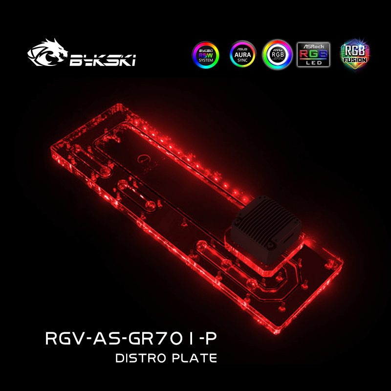 แผ่นกระจายความร้อนอะคริลิก BYK - Distro Plate Ddc Pump Combo บทวิจารณ์และราคา