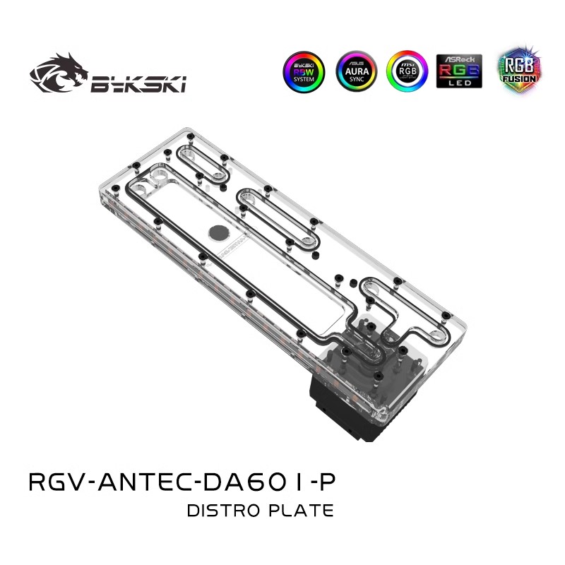 BYKSKI อะคริลิค Waterway Board - Distro Plate Ddc Pump Combo บทวิจารณ์และราคา