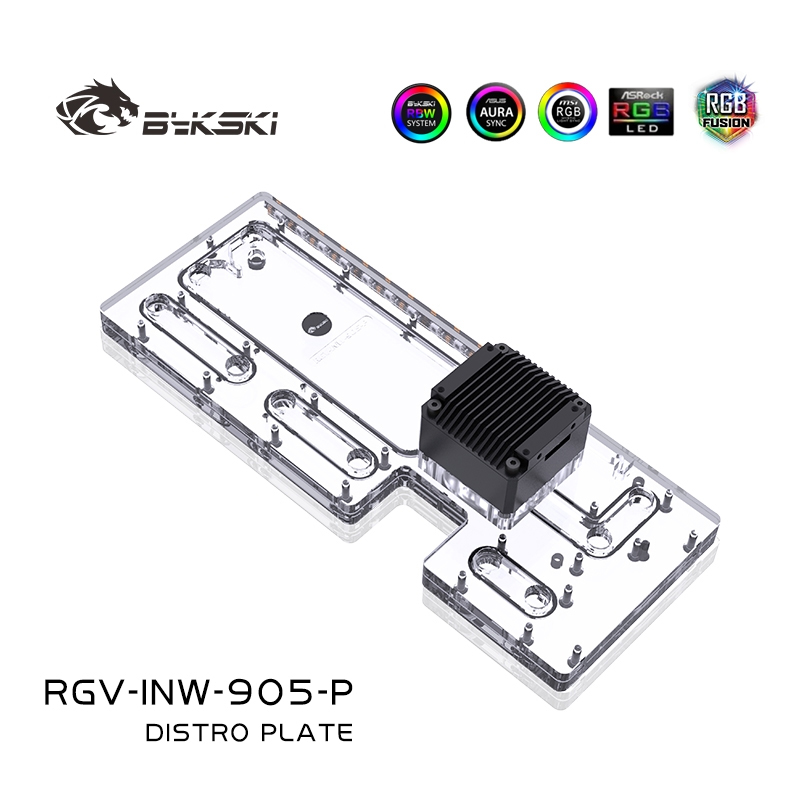 แผ่นกระจายน้ำอะคริลิค Bykski R - Distro Plate Ddc Pump Combo บทวิจารณ์และราคา