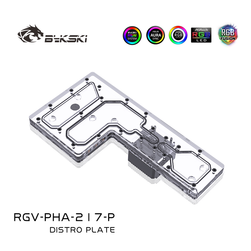 แผ่นอะคริลิค Bykski RGV-PHA-21 - Distro Plate Ddc Pump Combo บทวิจารณ์และราคา